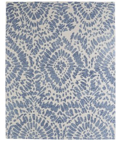 Feizy Wallace Blue/Ivory WAL8A39F 2 ft. X 3 ft. Rect. Rug