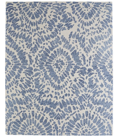 Feizy Wallace Blue/Ivory WAL8A39F 2 ft. X 3 ft. Rect. Rug
