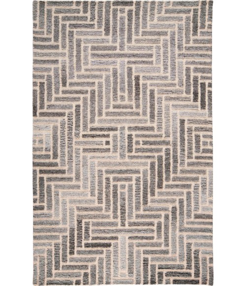 Feizy ASHER 8768F IN TAUPE/NATURAL 5' x 8' Area Rug