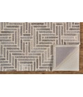 ASHER Rug Feizy ASHER 8768F IN TAUPE/NATURAL 10' X 10' Round Area Rug