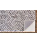 ASHER Rug Feizy ASHER 8769F IN GRAY/NATURAL 8' x 8' Round Area Rug