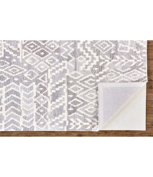 Feizy ASHER 8771F IN TAUPE/NATURAL 2' x 3' Sample Area Rug