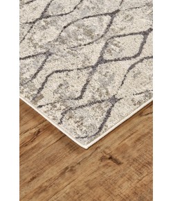 Feizy Kano 3872F SAND/CHARCOAL Area Rug 2 ft. 2 X 3 ft. Rectangle