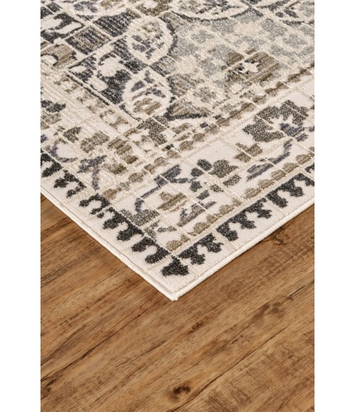 KANO Rug Feizy KANO 3874F IN GRAY/IVORY 10' 2" X 13' 9" Area Rug