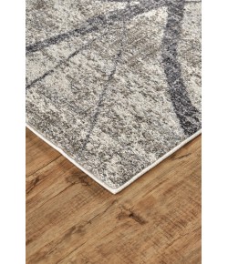 Feizy Kano 3877F CHARCOAL/GRAY Area Rug 4 ft. 3 X 6 ft. 3 Rectangle