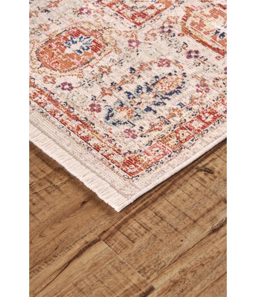 TORINA Rug Feizy TORINA 3880F IN IVORY/MULTI 7' 8" X 9' 7" Area Rug