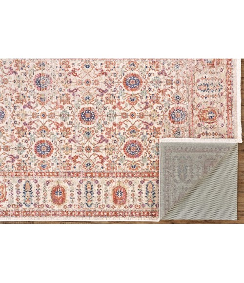 TORINA Rug Feizy TORINA 3880F IN IVORY/MULTI 7' 8" X 9' 7" Area Rug
