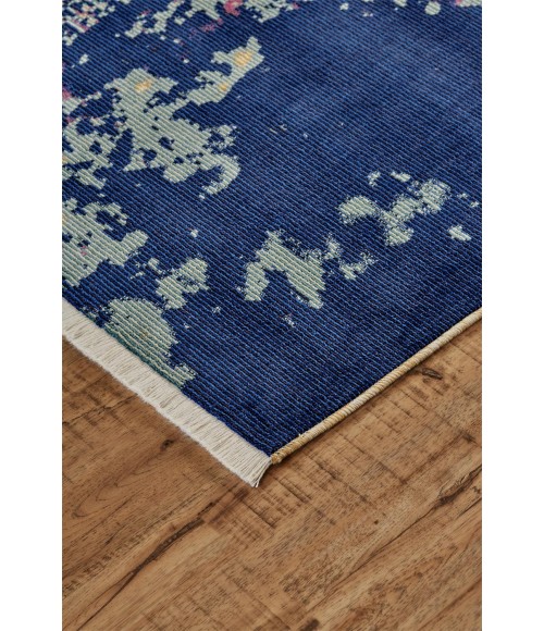 TORINA Rug Feizy TORINA 3886F IN BLUE/MULTI 7' 8" X 9' 7" Area Rug