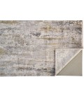 Feizy CADIZ 3887F IN IVORY/GRAY 3' 1" X 5' Area Rug