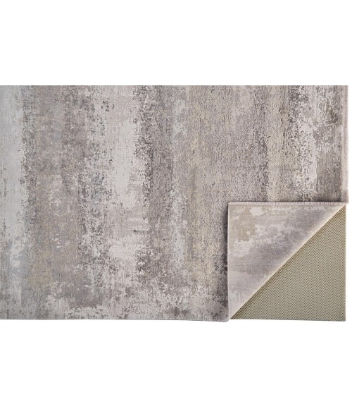 Feizy CADIZ 3888F IN LIGHT GRAY 7' 9" X 11' Area Rug