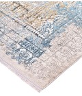CADIZ Rug Feizy CADIZ 3890F IN BLUE/GRAY 3' 1" X 10' Runner Area Rug