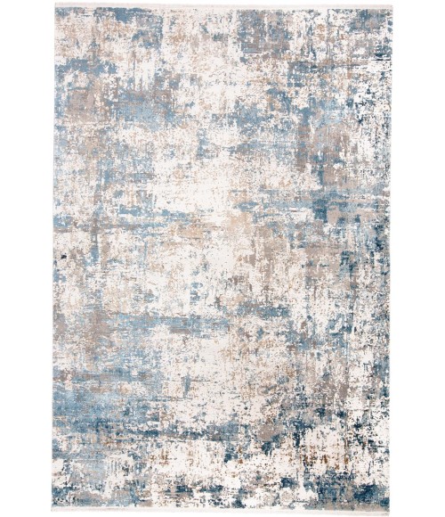 CADIZ Rug Feizy CADIZ 3891F IN BLUE/IVORY 3' 1" X 10' Runner Area Rug
