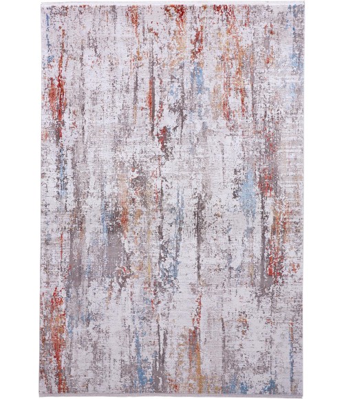 Feizy CADIZ 3903F IN IVORY/MULTI 3' 1" X 10' Runner Area Rug
