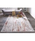 Feizy CADIZ 3903F IN IVORY/MULTI 3' 1" X 10' Runner Area Rug