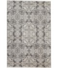 Feizy CADIZ 3989F IN LIGHT GRAY / BLACK 2' 2" X 3' 2" Sample Area Rug