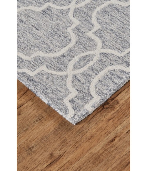 Feizy BELFORT 8775F IN GRAY/IVORY 8' x 10' Area Rug
