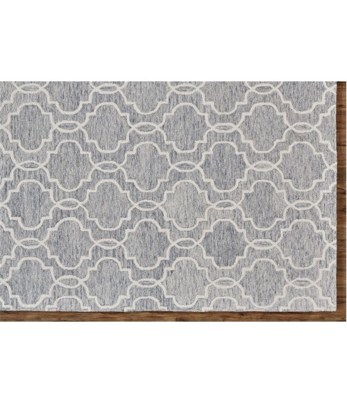 Feizy BELFORT 8775F IN GRAY/IVORY 8' x 10' Area Rug