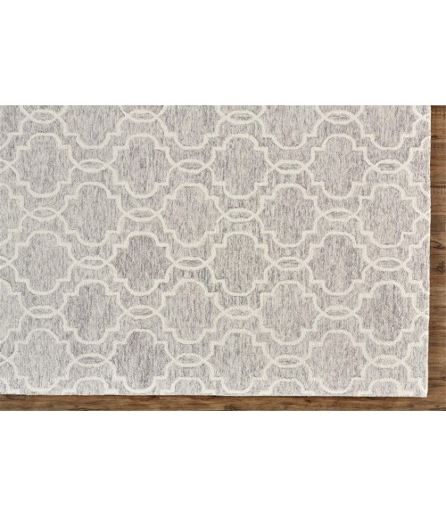 Feizy BELFORT 8775F IN LIGHT GRAY 8' x 10' Area Rug