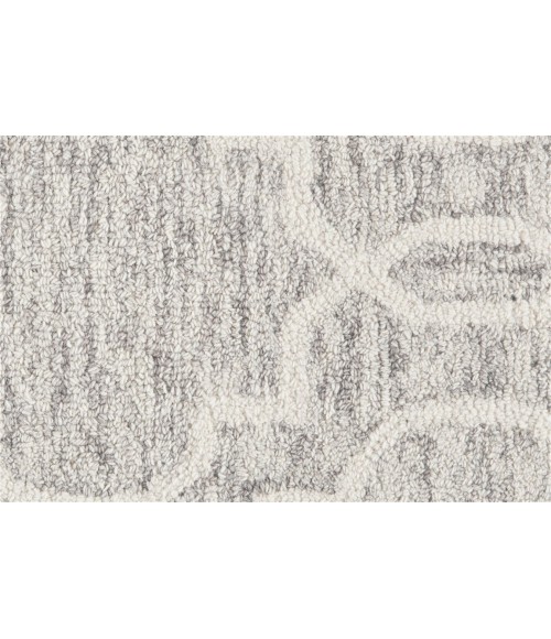 Feizy BELFORT 8775F IN LIGHT GRAY 8' x 10' Area Rug