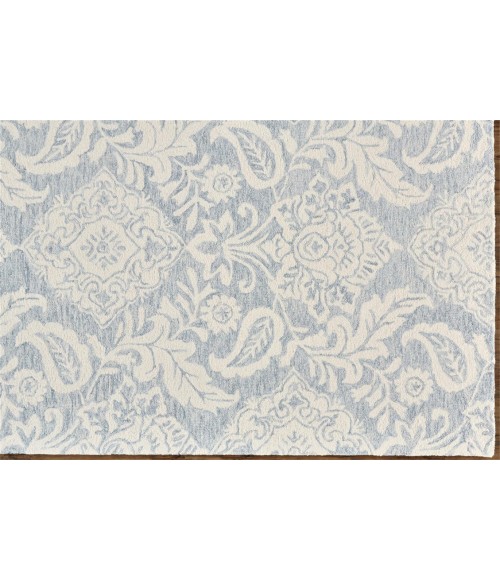 Feizy BELFORT 8776F IN BLUE/GRAY 8' x 10' Area Rug
