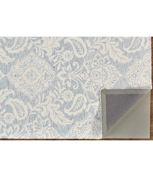 Feizy BELFORT 8776F IN BLUE/GRAY 8' x 10' Area Rug