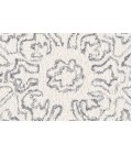 Feizy BELFORT 8778F IN IVORY/CHARCOAL 2' x 3' Sample Area Rug