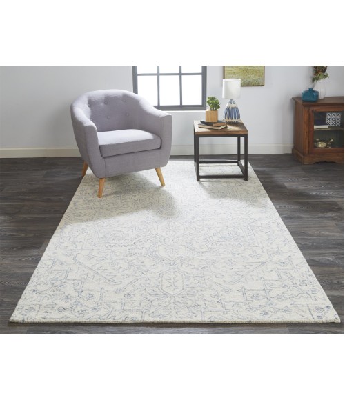 BELFORT Rug Feizy BELFORT 8831F IN GRAY/IVORY 2' x 3' Sample Area Rug
