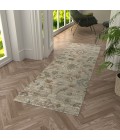 Feizy Dartmouth Tan/Brown/Blue DRT39QKF 2 ft. 6 in. X 7 ft. 3 in. Rect. Rug