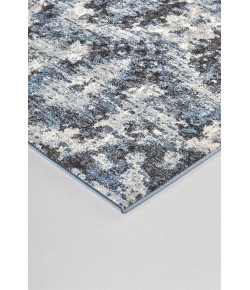 Feizy Ainsley 3895F CHARCOAL/BLUE Area Rug 6 ft. 7 X 9 ft. 6 Rectangle