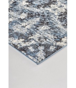 Feizy Ainsley 3895F CHARCOAL/BLUE Area Rug 4 ft. 3 X 6 ft. 3 Rectangle