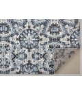 Feizy AINSLEY 3895F IN CHARCOAL/BLUE 6' 7" X 9' 6" Area Rug