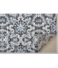 Feizy AINSLEY 3895F IN CHARCOAL/BLUE 5' x 8' Area Rug