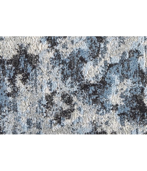 Feizy AINSLEY 3895F IN CHARCOAL/BLUE 5' x 8' Area Rug