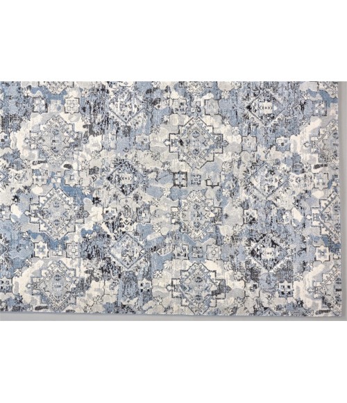 AINSLEY Rug Feizy AINSLEY 3896F IN BLUE/TAN 4' 3" X 6' 3" Area Rug