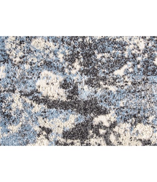 Feizy AINSLEY 3897F IN CHARCOAL 2' 10" X 7' 10" Runner Area Rug