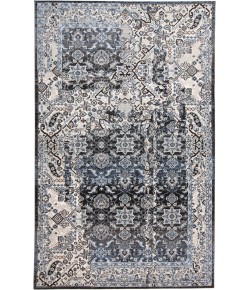 Feizy Ainsley 3898F CHARCOAL/TAN Area Rug 5 ft. X 8 ft. Rectangle
