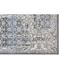 Feizy AINSLEY 3898F IN CHARCOAL/TAN 6' 7" X 9' 6" Area Rug