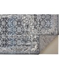 Feizy AINSLEY 3898F IN CHARCOAL/TAN 6' 7" X 9' 6" Area Rug