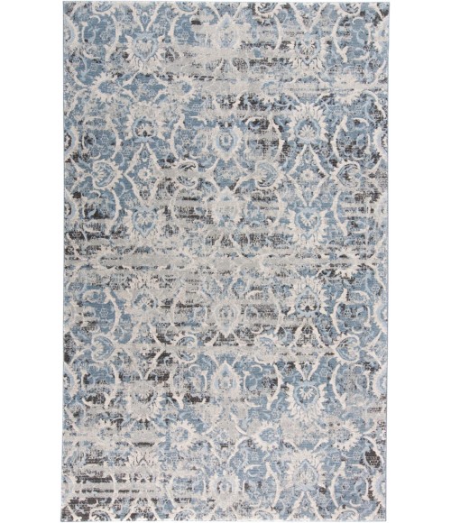 AINSLEY Rug Feizy AINSLEY 3901F IN BLUE/IVORY 2' 10" X 7' 10" Runner Area Rug