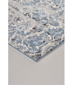 Feizy Ainsley 3901F BLUE/IVORY Area Rug 6 ft. 7 X 9 ft. 6 Rectangle