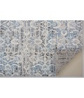 Feizy AINSLEY 3901F IN BLUE/IVORY 5' x 8' Area Rug