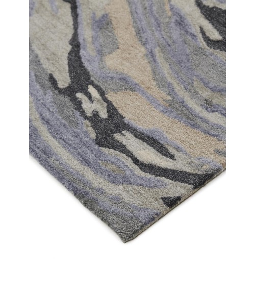 DRYDEN Rug Feizy DRYDEN 8790F IN BLUE/GRAY 5' x 8' Area Rug