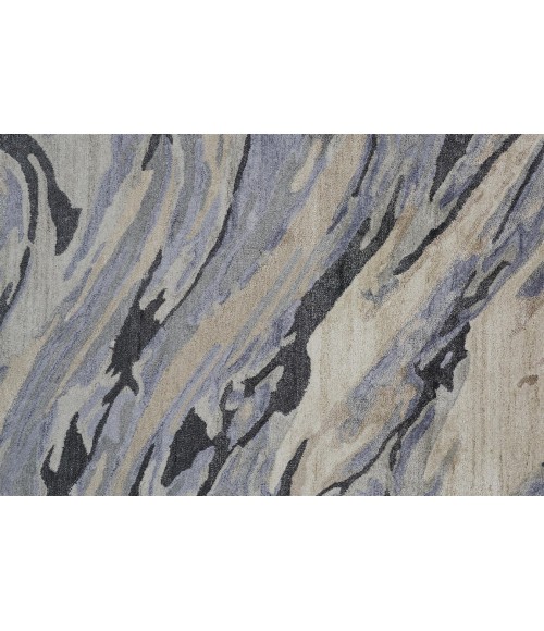 DRYDEN Rug Feizy DRYDEN 8790F IN BLUE/GRAY 5' x 8' Area Rug