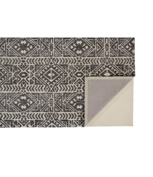 Feizy COLTON 8627F IN SLATE 8' x 10' Area Rug