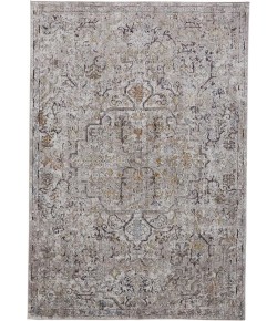 Feizy Armant 3911F GRAY Area Rug 6 ft. 7 X 9 ft. 6 Rectangle