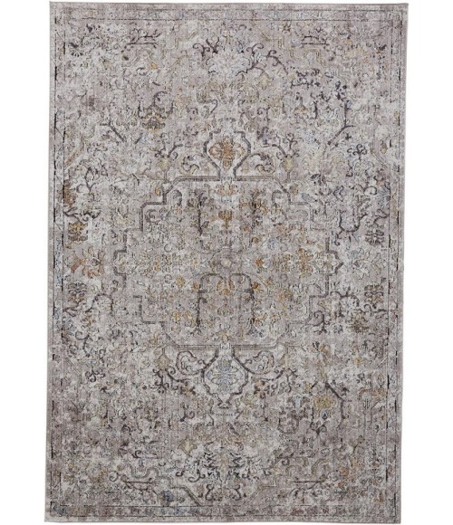 Feizy ARMANT 3911F IN GRAY 6' 7" X 9' 6" Area Rug