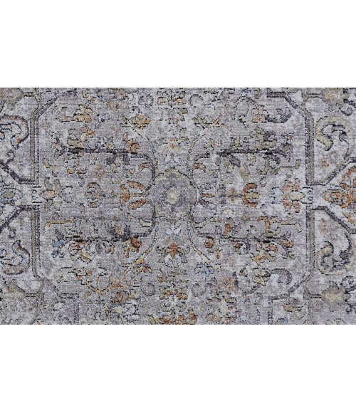 Feizy ARMANT 3911F IN GRAY 6' 7" X 9' 6" Area Rug