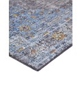 Feizy ARMANT 3912F IN BLUE/MULTI 2' 3" X 7' 9" Runner Area Rug