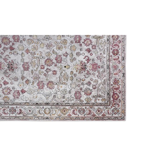 ARMANT Rug Feizy ARMANT 3945F IN PINK/IVORY 4' X 5' 9" Area Rug
