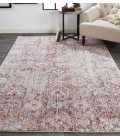 ARMANT Rug Feizy ARMANT 3946F IN PINK / GRAY 2' 3" X 7' 9" Runner Area Rug